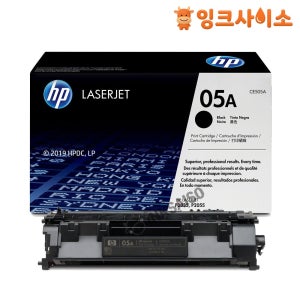 CE505A (HP 05A) 정품토너 검정 HP 레이저젯 P2035 P2055X