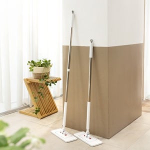 이지탭 밀대 원터치 물걸레 쉬운 교체 다용도 청소밀대