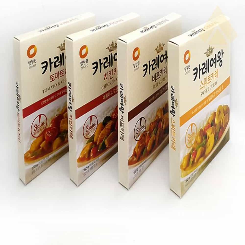 카레여황 커리 캠핑음식 레토르트카레