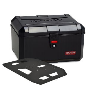 하디 오토바이 탑박스 배달통 배달가방 피자가방 HD100 100L 블랙 리어캐리어용