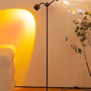 물결 무드등 배경 침실 선셋등 낙조등 프로젝션 플로어 향상된 리모컨 블랙 리모컨 포함