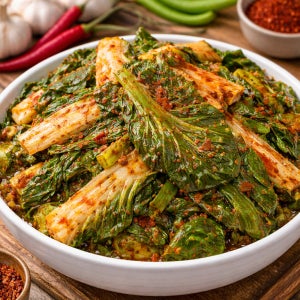 <b>봄동비빔밥</b> 봄동 겉절이 고소하고 달큰한 제철 봄동 양념 무침