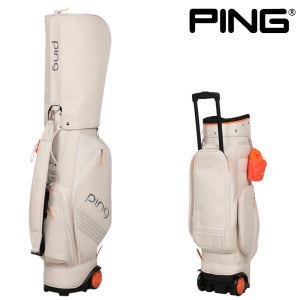 핑 골프웨어 여성 골프 가방 바퀴형 트롤리 캐디백 바퀴 달린 골프백 캐리어 F7CB251