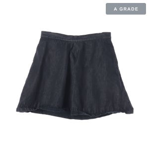 GAP 갭 블랙 데님 미니 스커트 WOMAN-XS