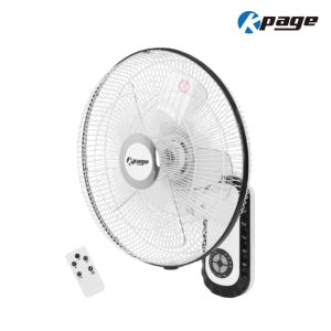 벽걸이 리모컨 선풍기 16인치 5엽날개 좌우회전 타이머