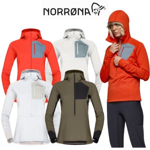 노로나 NORRONA 센자 웜1 플리스 여성 속건성 보온 미드레이어 자켓 5822-23