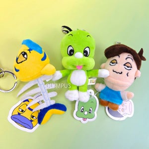 둘리 인형 10cm 가방고리 키링 고길동 가시고기 아기공룡둘리