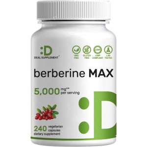 딜 서플리먼트 베르베린 맥스 5000mg 240캡슐 미국