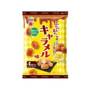 에치고 훈와리 메이진 일본과자 캐러멜맛 떡, 60g, 1개