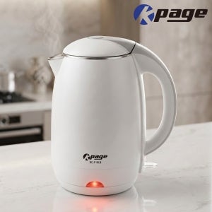 전기포트 1.8L 스테인리스 무선 전기주전자 이중단열 포트