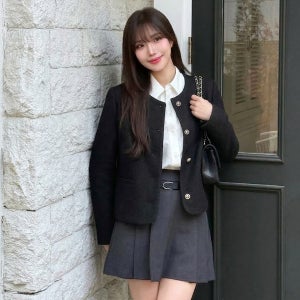 [뉴미PICK] 로엠 올데이자켓 칼라리스 트위드 자켓 RMJKG23S99