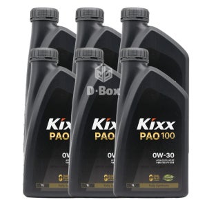 그랜저HG 3.0 가솔린 LPG 엔진오일 킥스파오100 0W30 6L 합성오일