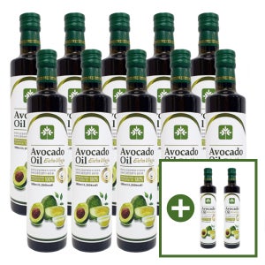 [10,000P 지급] 아보카도오일 엑스트라버진 아보카도유 250ml 10병 + 2병