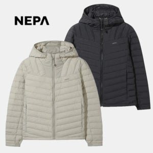 네파 봄 여성 미들레이어 경량 튜브 후드 다운 자켓 7M22028