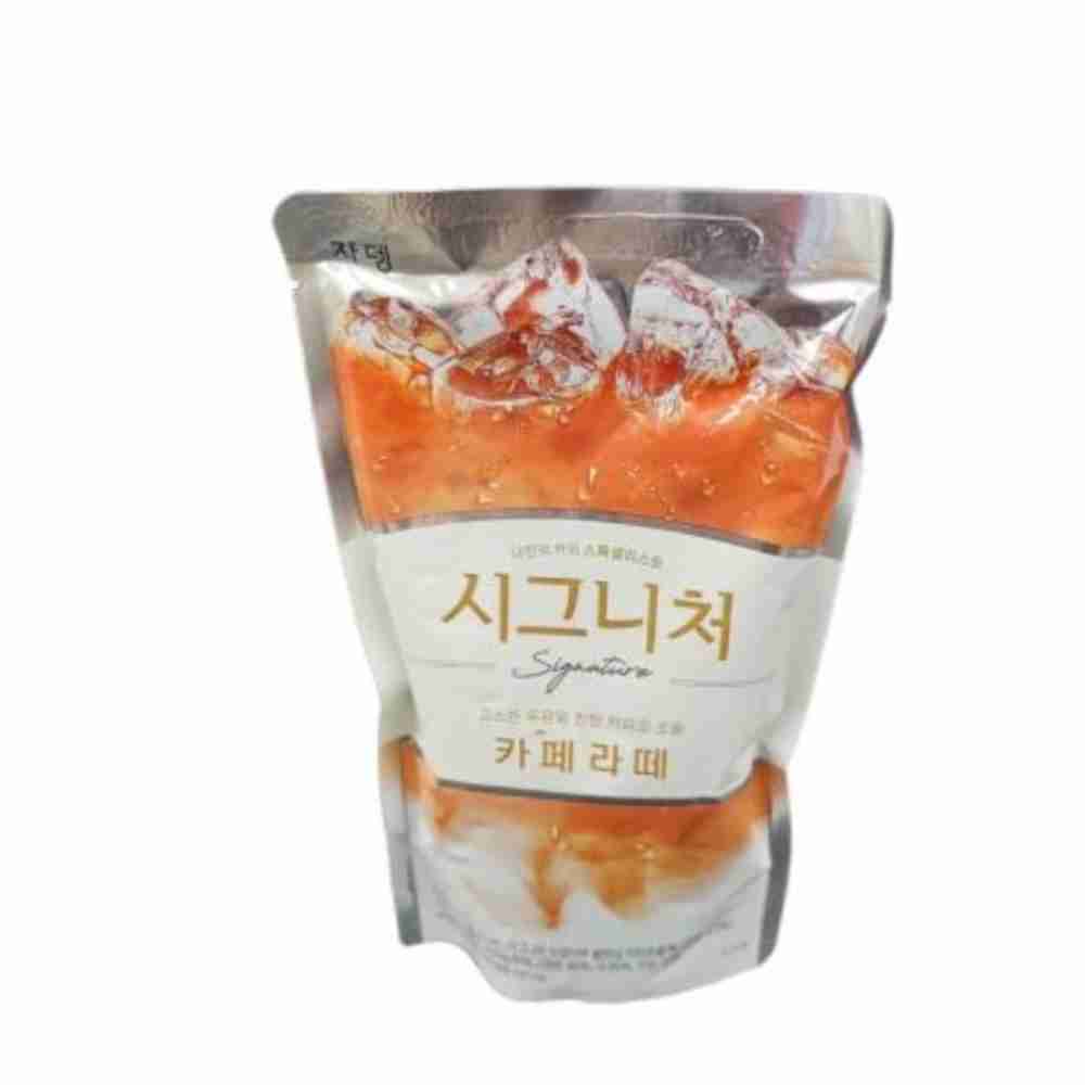 RTD 커피 음료 파우치 카페라떼제품 디저트커피