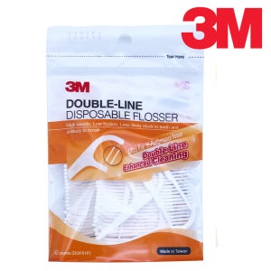 3M 쓰리엠 일회용치실 치과용 Y스틱형 더블라인 42개입, 1개