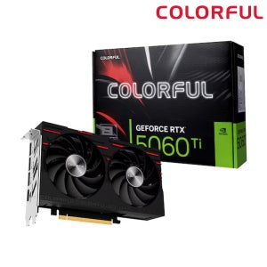 컬러풀 COLORFUL 지포스 RTX 5060 Ti GAMING DUO D7 8GB 도우정보 그래픽카드 VGA