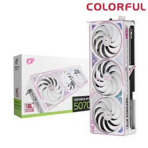 컬러풀 COLORFUL iGame 지포스 RTX 5070 Ti ULTRA OC White D7 16GB 도우정보 그래픽카드 VGA