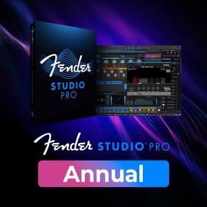 Fender Studio Pro Annual (1year) 펜더 스튜디오 프로 애뉴얼 플러스 1년 구독권 (구 스튜디오원) 전자배송 이메일 발송