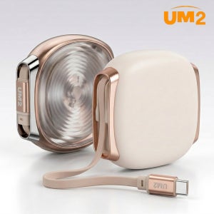 UM2 C타입 릴 케이블 100W 초고속충전 자석 정리형 UMCA-REEL100W