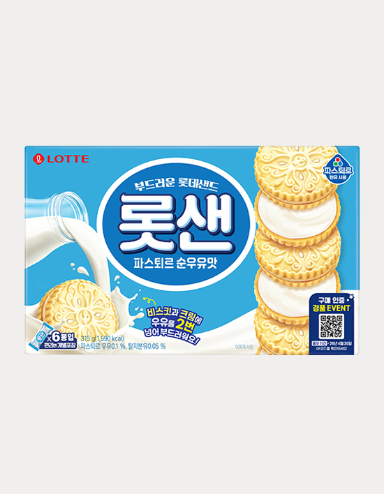 롯샌 파스퇴르 순우유맛 제품 이미지