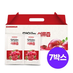 참앤들황토농원 맛있는 석류즙 70ml 30포, 7개