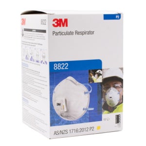 3M 8822 1급 방진 마스크 분진 산업용 공업용 안면부 10개