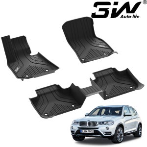BMW X3 매트 3W 에코라이너 TPE 3D 카매트 1+2열 F25, 11.02-17.10