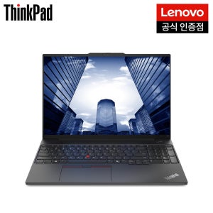 레노버 Thinkpad E16 ILL G3 U7 3K AI W11 인텔 울트라7 WQXGA 루나레이크 윈도우포함 대학생 포토샵 영상편집 온라인 인강용 사무용 업무용 AI 노트북