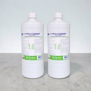 ipa 알콜 이소프로필 알콜 이소프로판올 소독용 1L 2개
