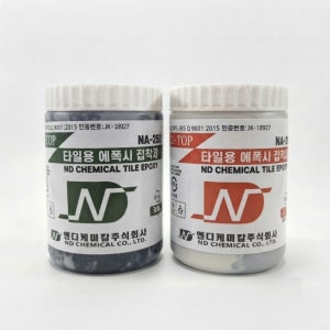 엔디케미칼 친환경 타일용 에폭시 접착제 1kg (주제 500g+경화제 500g)