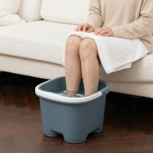 족욕기 가정용 발 족욕기 휴대용 뚜껑 있는 족욕기 대용량 홈스파 거실 힐링템