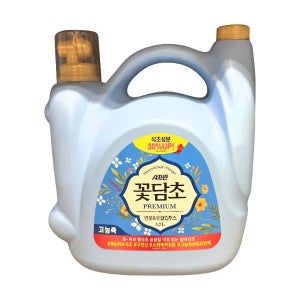 꽃담초 프리미엄 섬유유연제 연꽃유칼립투스, 5.7L, 2개