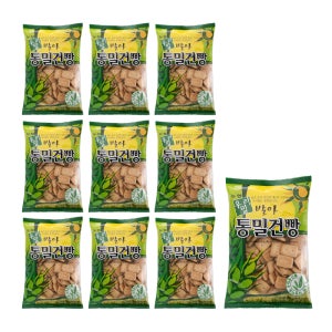우리밀농협 발아통밀 건빵 200g, 10개