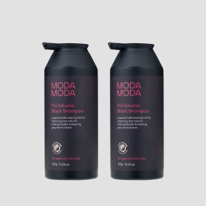 [라이브]모다모다 프로 볼륨 블랙 샴푸 300g 2개