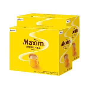 맥심 모카골드 마일드 커피믹스 400T 2박스 (800T)