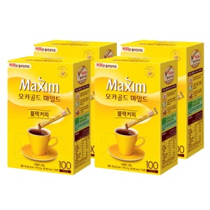 맥심 모카골드 마일드 블랙커피 100T 4박스 (400T)