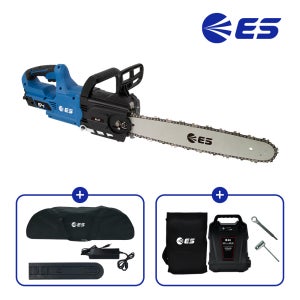 ES산업 54V 충전 16인치 체인톱 EL1654CHS 무선 체인톱 BLDC