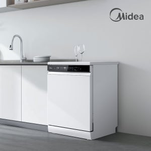 마이디어 12인용 자동문열림 식기세척기 화이트 MDWEF1233G(W)-KR