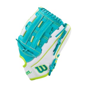 윌슨 26 A2000 FP50SS 스프링 WBW1042371225 외야 (화이트/틸/옐로우)