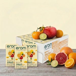 중년 남녀 활력 밸런스 아침마다 개운하게 4060 과채습관 옐로우 야채주스 야채즙 습관