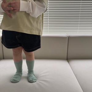 NRK 봄 5부데님 유아 키즈 주니어 청반바지 등원룩 데일리룩