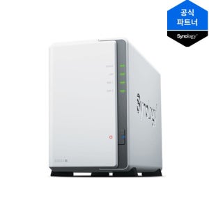 시놀로지 DS223J 2베이 NAS 하드미포함 가정용 사무용 초기설정지원