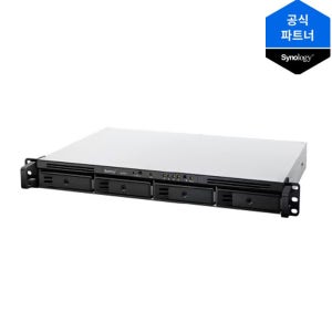 시놀로지 RS422+ 4베이 NAS 하드미포함 랙타입 사무용 초기설정지원