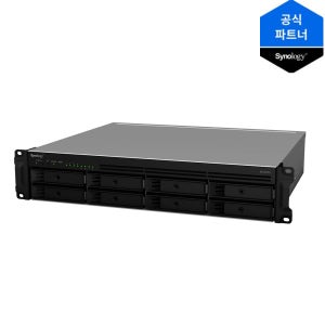 시놀로지 RS1221RP+ 8베이 NAS 하드미포함 랙타입 사무용 초기설정지원