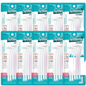 치간칫솔 SSS 0.8mm L형, 5개입, 10개