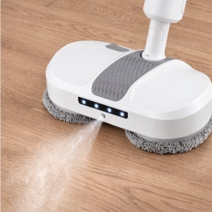 무선 자동 전동 물걸레 길이조절 물청소 걸레 바닥청소 밀대