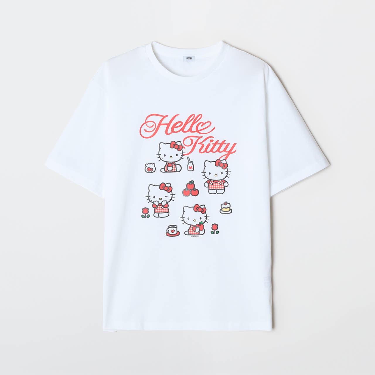 스파오 산리오 캐릭터 티셔츠