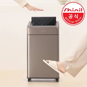 신일 스마트 원터치 센서 휴지통 킥모션 30L 살균 냄새차단 자동쓰레기통