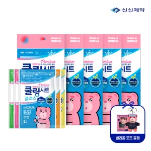신신제약 벨리곰 쿨링시트플러스 10매, 5개